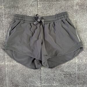 Womens Lululemon Pastel Purple Lined Hotty Hot Athletic Running Yoga Shorts Sz 8